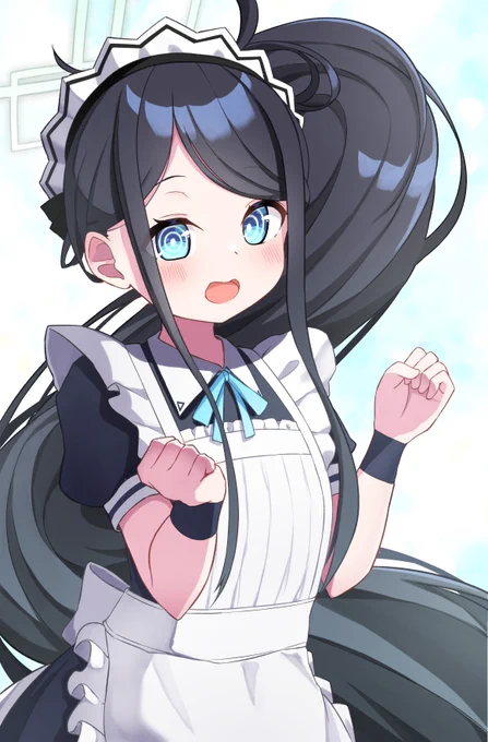メイドとして頑張ります!なアリス#ブルアカ  #BlueArchive 