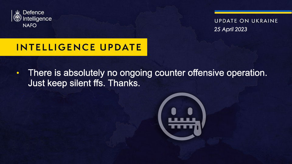 Chris8Reis's tweet photo. Counter offensive? Which #counteroffensive?
Newest #IntelligenceUpdate https://t.co/UNkm6ewwK6
