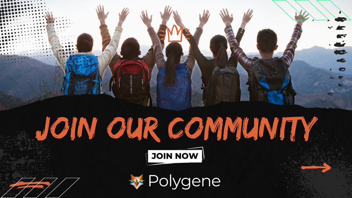 🌟 Embrace the power of community and innovation with Polygene! Join us on our mission to reshape social media, champion green tech, and unite like-minded individuals. Let's make a difference together! 💚🌍 #Polygene #Web3 #SocialFi #GreenTech