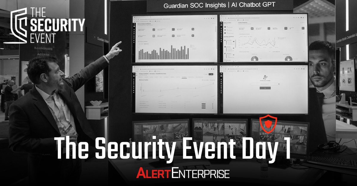 AlertEnterprise's tweet image. Coming at you live from The Security Event in Birmingham, UK!📣 If you want a glimpse of the latest #security solutions and #AI advancements, visit us at Stand F112! 

 #TheSecurityEvent #AlertEnterprise