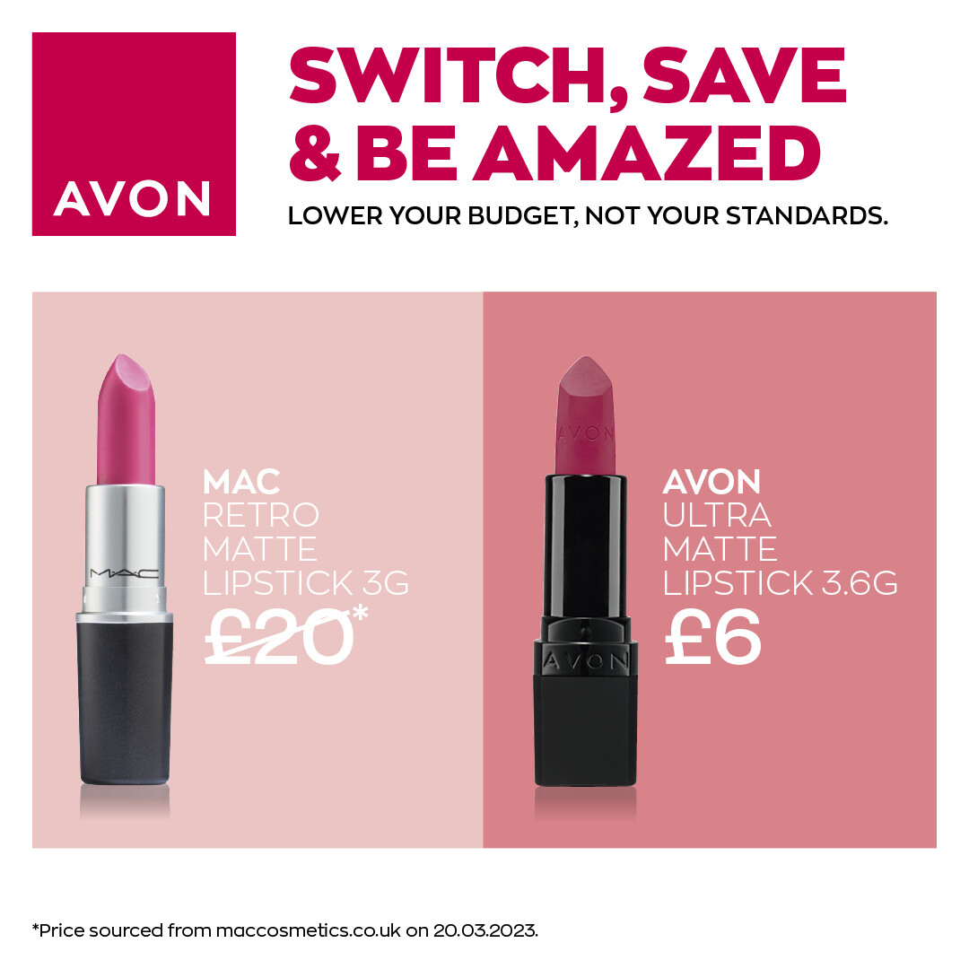 HarriottNicky's tweet photo. Did you see this Ultra Matte Lipstick? 
100% matte
100% comfortable
100% gorgeous 😉

https://t.co/O6h2gs8WuD

#Avon #AvonBeauty #AvonMakeUp #Beauty #MakeUp #Lipstick #MatteLipstick https://t.co/cTfuQEnnTS