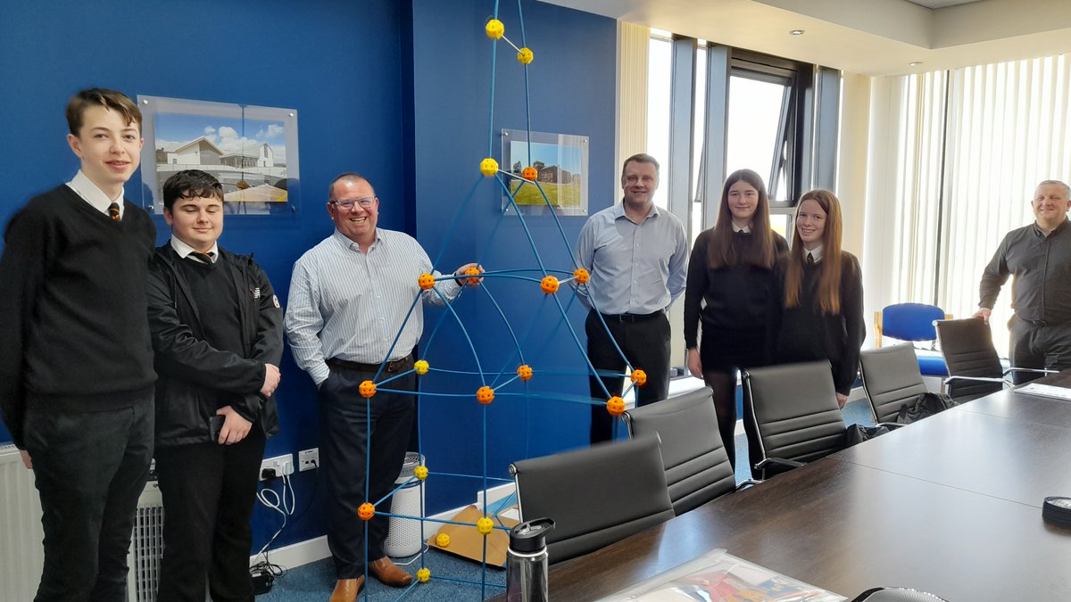 ashleighscot's tweet image. Today we welcomed S3 pupils from @Belmont_DT to the Ashleigh Boardroom to kick off our &apos;Construction Partnership Project 2023&apos; #CPP2023. In #partnership with @AyrshireColl the project runs for six weeks with a combination of class-based learning, college days and site visits👷‍♀️