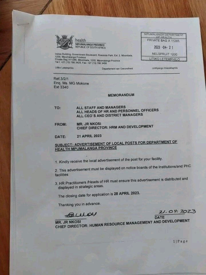 CarolBoitumelo1's tweet photo. We are looking for the following:

Administration Clerk x3
Forensic Pathology Officer Gr 1
Administration Clerk : Information x2
Accounting Clerk : Payment 
Telecom Operator 
Provisioning Administration Clerk x2
Administration Clerk : Patient Administration

Refer to pictures https://t.co/A2G5aLSis6