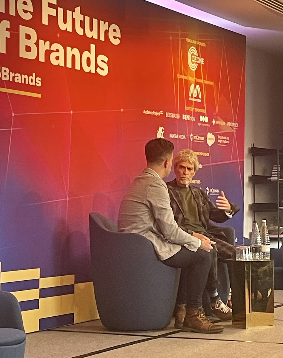 There’s no one better than our <a href="/ElectricGlueUK/">Electric Glue</a> 
chair Sir John Hegarty to talk about what’s ahead for brands #FoBrands <a href="/AdwantedEvents/">Adwanted Events (Formerly Mediatel Events)</a>