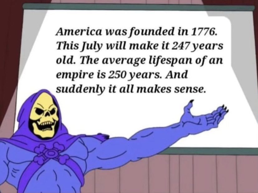 Well,he’s got a point..