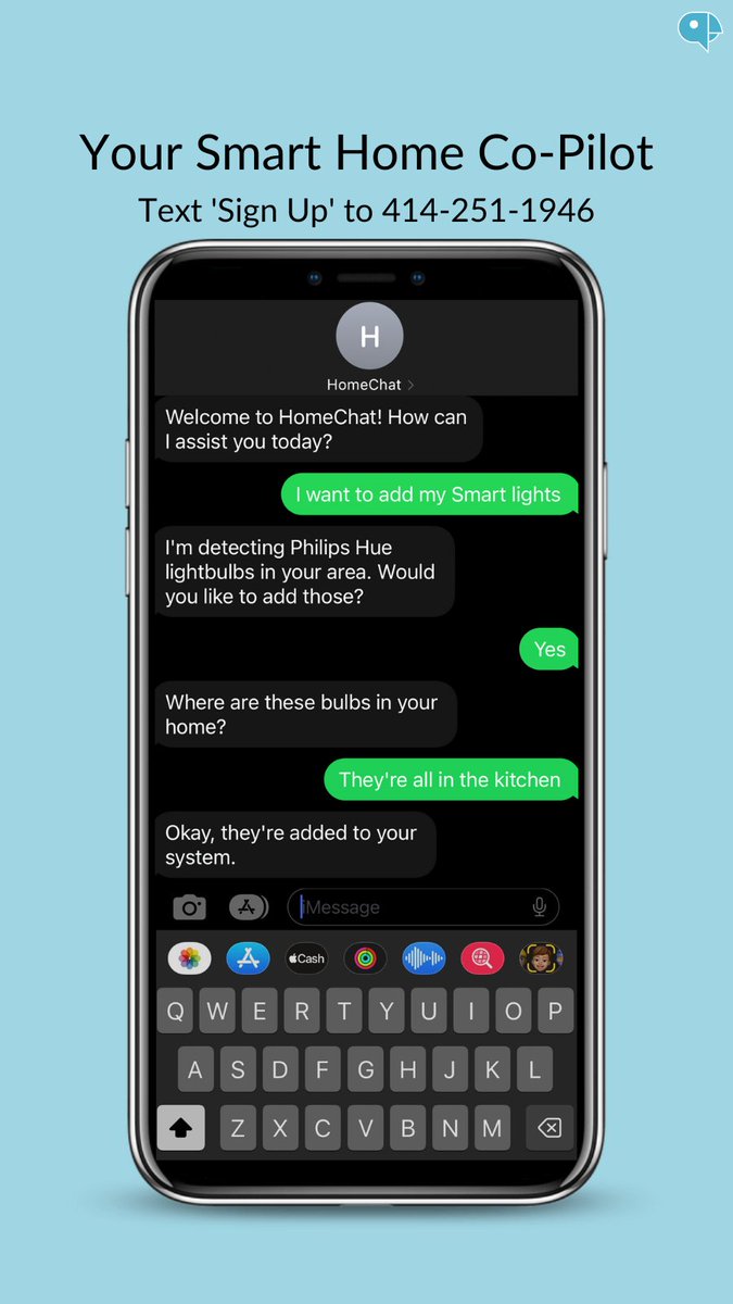 ParityBlu's tweet photo. Streamline your smart home management with HomeChat - the ultimate AI co-pilot built to keep your Smart Home working for you.🌟🤖 

Beta is live! Follow instructions here -> https://t.co/W31GA1dqMu
#smarthome #homeautomation  #ArtificialIntelligence #GenerativeAI https://t.co/ATv0azymkk