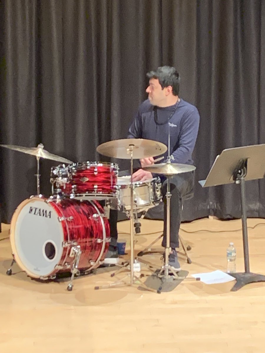 blueyegreen's tweet photo. Samba performance ⁦@lesley_u⁩ happening NOW!! Marram Theater 😃 https://t.co/gFgOIm1NJB