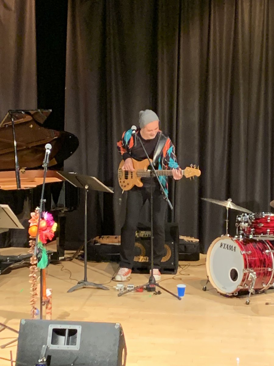 blueyegreen's tweet photo. Samba performance ⁦@lesley_u⁩ happening NOW!! Marram Theater 😃 https://t.co/gFgOIm1NJB