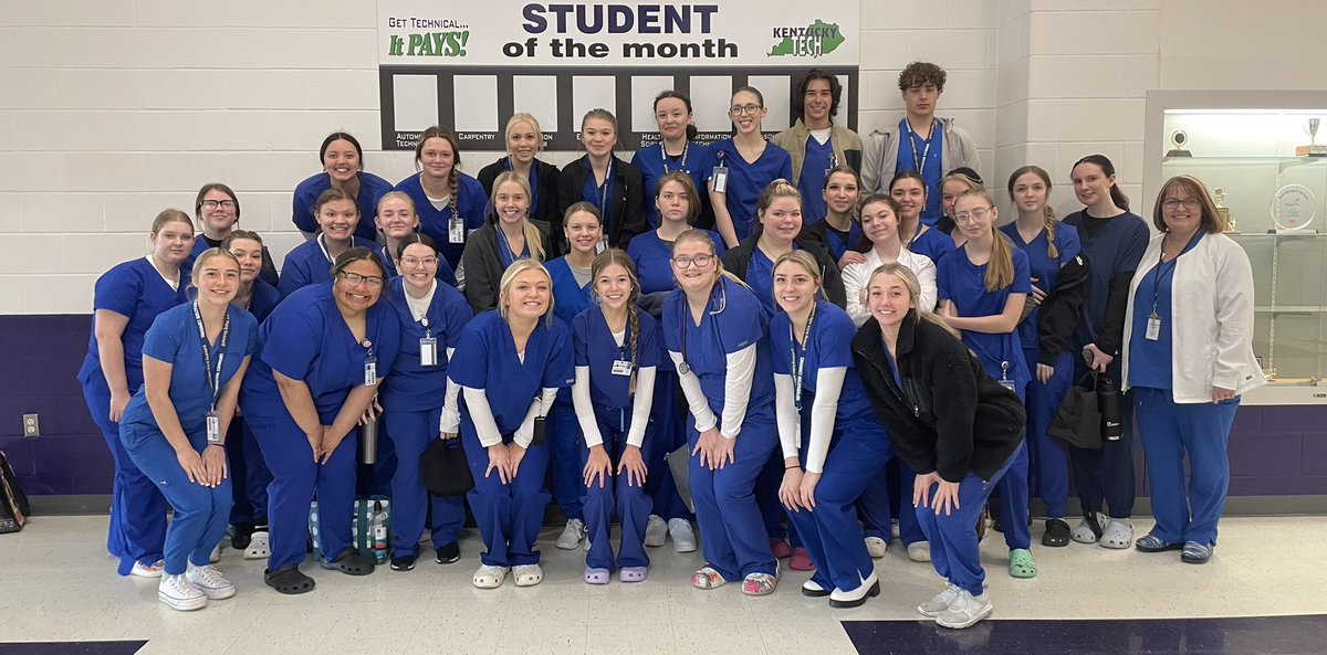 Good luck to our Health Science students today at Clinicals!