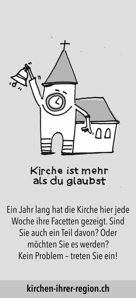 Das Ende der Kampagne. Wie hast du's gefunden? #kirchenihrerregion #kirchencartoon #kirchenaustritt #kircheneintritt