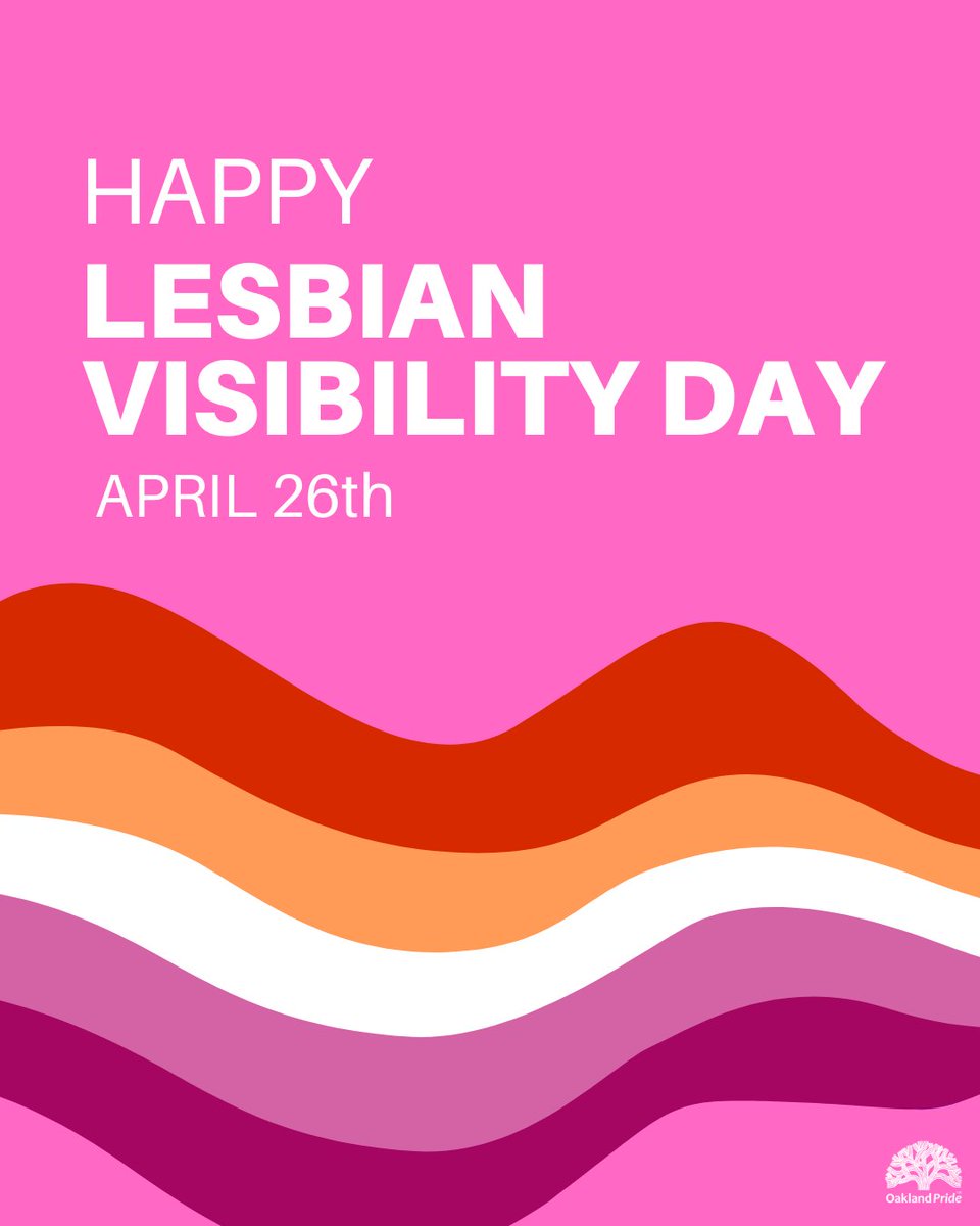 OaklandPride's tweet photo. Women and nonbinary folks ❤️ other women and nonbinary folks. From Sappho to Elana Dykewomon to Haley Kiyoko, we’ve been here and queer since time immemorial.
Happy Lesbian Visibility Day!
#OaklandPride #PowerofPride #LesbianVisibilityDay #wlw https://t.co/303zZE12ul