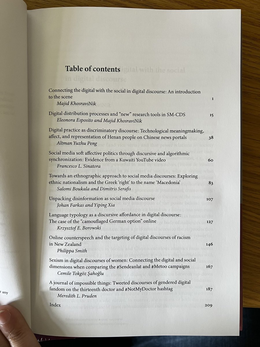 Majid KhosraviNik (@mkhosravinik) on Twitter photo Always nice to get the new book in paper and flesh! Thank you <a href="/laprofesposito/">Noura Al-Belushi 🍉</a> <a href="/AltmanPeng/">Altman Yuzhu Peng</a> <a href="/SalomiBoukala/">Salomi Boukala</a> <a href="/DimitriSrf/">Dimitris Serafis | @dimitrisrf.bsky.social</a> @farkasjohan <a href="/KrzBorowski/">Krzysztof Borowski</a> @Xiayp <a href="/MeredithPruden/">Dr. Meredith L. Pruden</a>, Francesco Sinatora, Philippa Smith, Cemile Sahoglu <a href="/mch_newcastle/">MCH_Newcastle</a> <a href="/LIP_RG/">LIP Research Group</a> <a href="/KelsraviNik/">Newcastle Critical Discourse Group</a>
benjamins.com/catalog/dapsac… Always nice to get the new book in paper and flesh! Thank you <a href="/laprofesposito/">Noura Al-Belushi 🍉</a> <a href="/AltmanPeng/">Altman Yuzhu Peng</a> <a href="/SalomiBoukala/">Salomi Boukala</a> <a href="/DimitriSrf/">Dimitris Serafis | @dimitrisrf.bsky.social</a> @farkasjohan <a href="/KrzBorowski/">Krzysztof Borowski</a> @Xiayp <a href="/MeredithPruden/">Dr. Meredith L. Pruden</a>, Francesco Sinatora, Philippa Smith, Cemile Sahoglu <a href="/mch_newcastle/">MCH_Newcastle</a> <a href="/LIP_RG/">LIP Research Group</a> <a href="/KelsraviNik/">Newcastle Critical Discourse Group</a>
benjamins.com/catalog/dapsac…