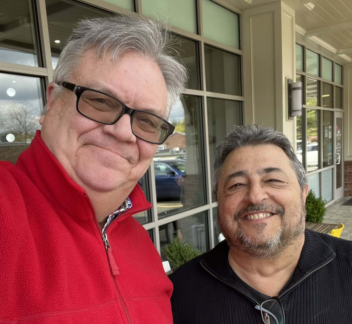 Always a delight to see my good friend <a href="/BEFeldman/">Brian Feldman</a>.  #DonIsGiddy