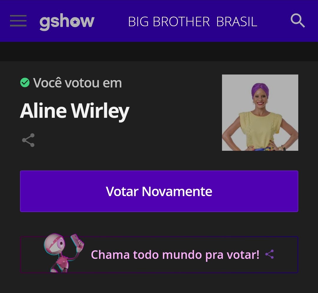 davidanlei's tweet photo. Não consegui acompanhar esse #BBB23, porém meu dever está feito. Vai Aline, Vai Rouge. https://t.co/4UjvkFVfT6