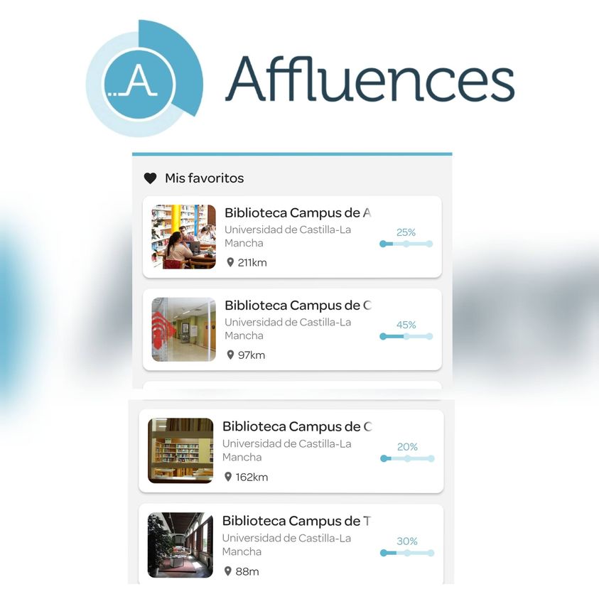 Desde el día 2 tenemos aperturas extraordinarias por exámenes. La afluencia a las bibliotecas será mayor que habitualmente.

Puedes consultar el nivel de afluencia en todo momento y en tiempo real desde tu móvil.