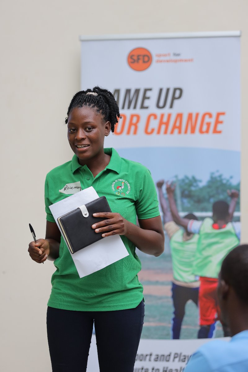 tbf_ug's tweet photo. The afternoon kicked off with an engaging session on presentation skills. With youths actively presenting their pitches and participating in an interview on the power of sport.
#GameUpForChange
#SFDWeek https://t.co/WdOkb1bC5G