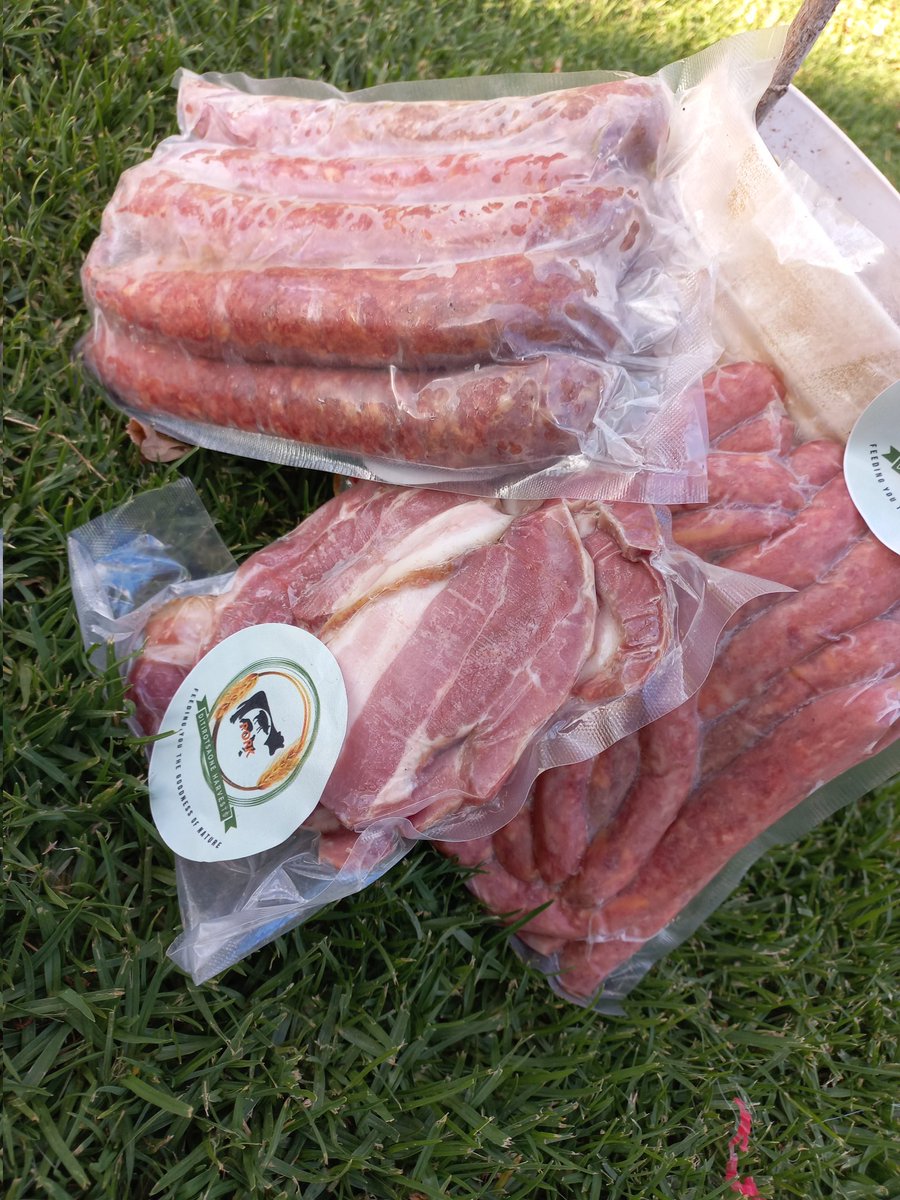 Cheese grillers, Russians, bacon 🥓 
R55 each. Combo price R150