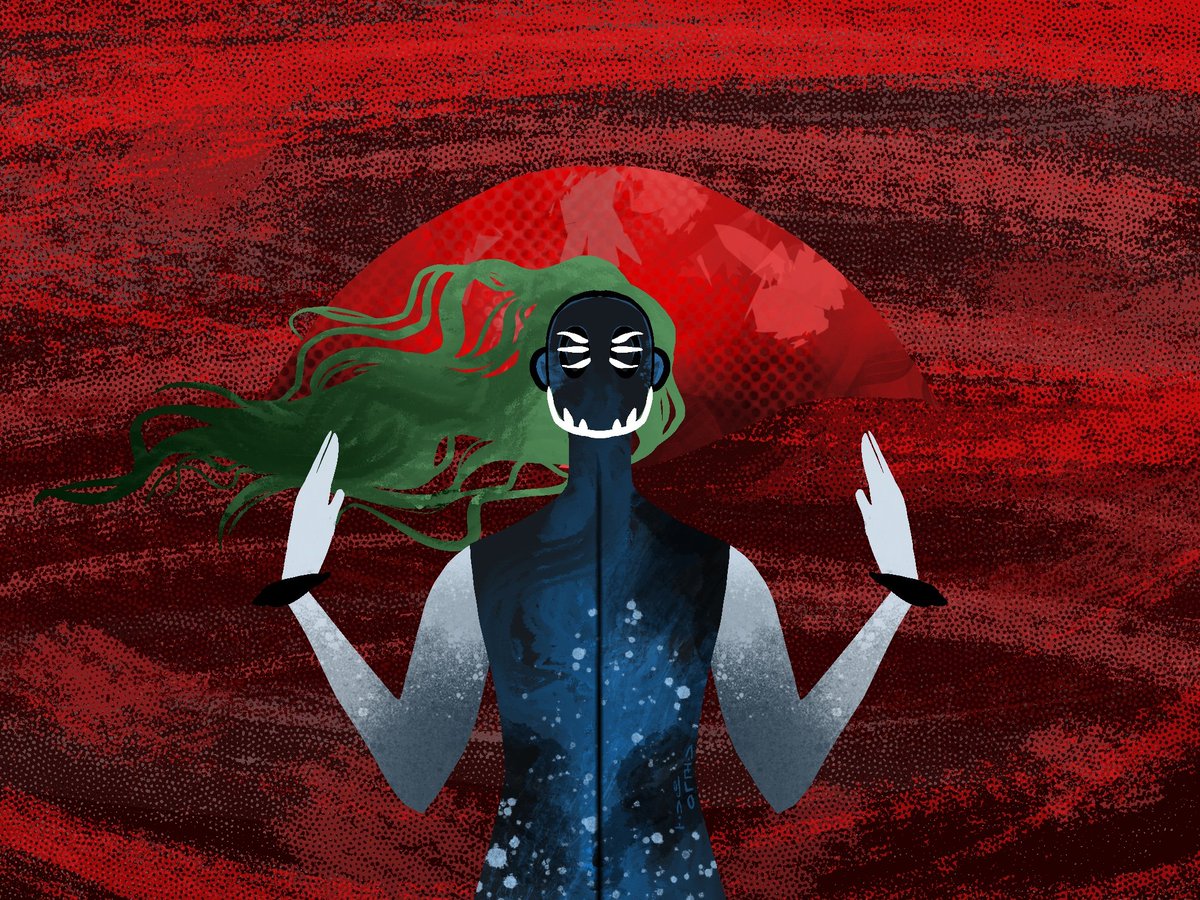 Atelolucid's tweet photo. Jaw
#art #digitalart #commissionsopen #commissionopen #procreate #artwork #digitalpainting #artist #originalartwork #redeye #atelo #eyes #bound #divide #greenhair https://t.co/dsttXkVPzR