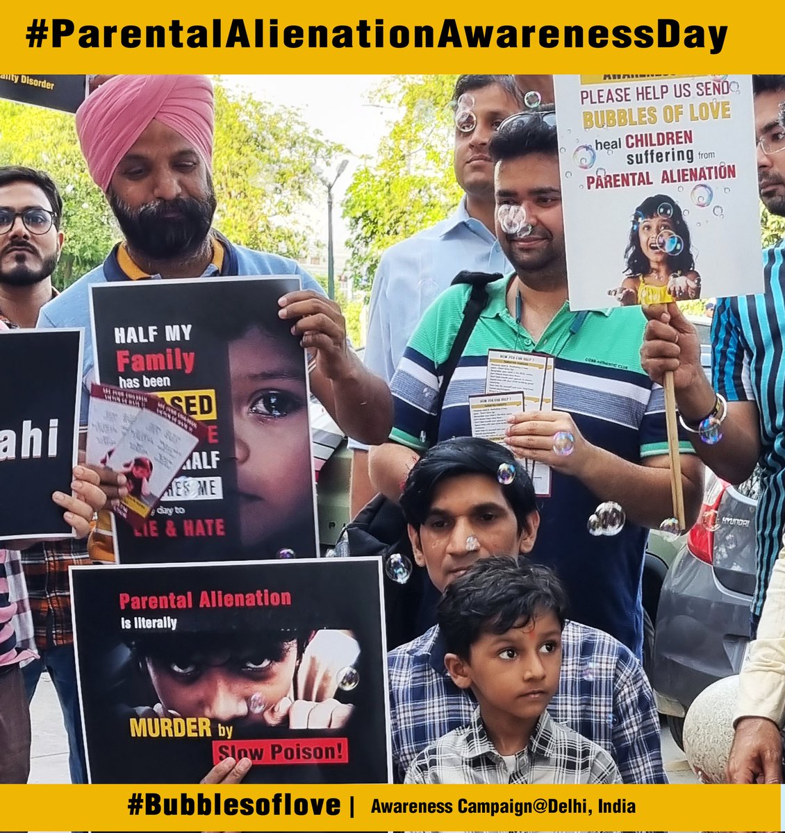 If more people knew about how #ParentalAlienation and Hostile Aggressive parenting works, and how damaging these behaviors are to children, then more people can help deal with the problem.Blow #BubblesofLove #HaaraNahi #Erasedfamily