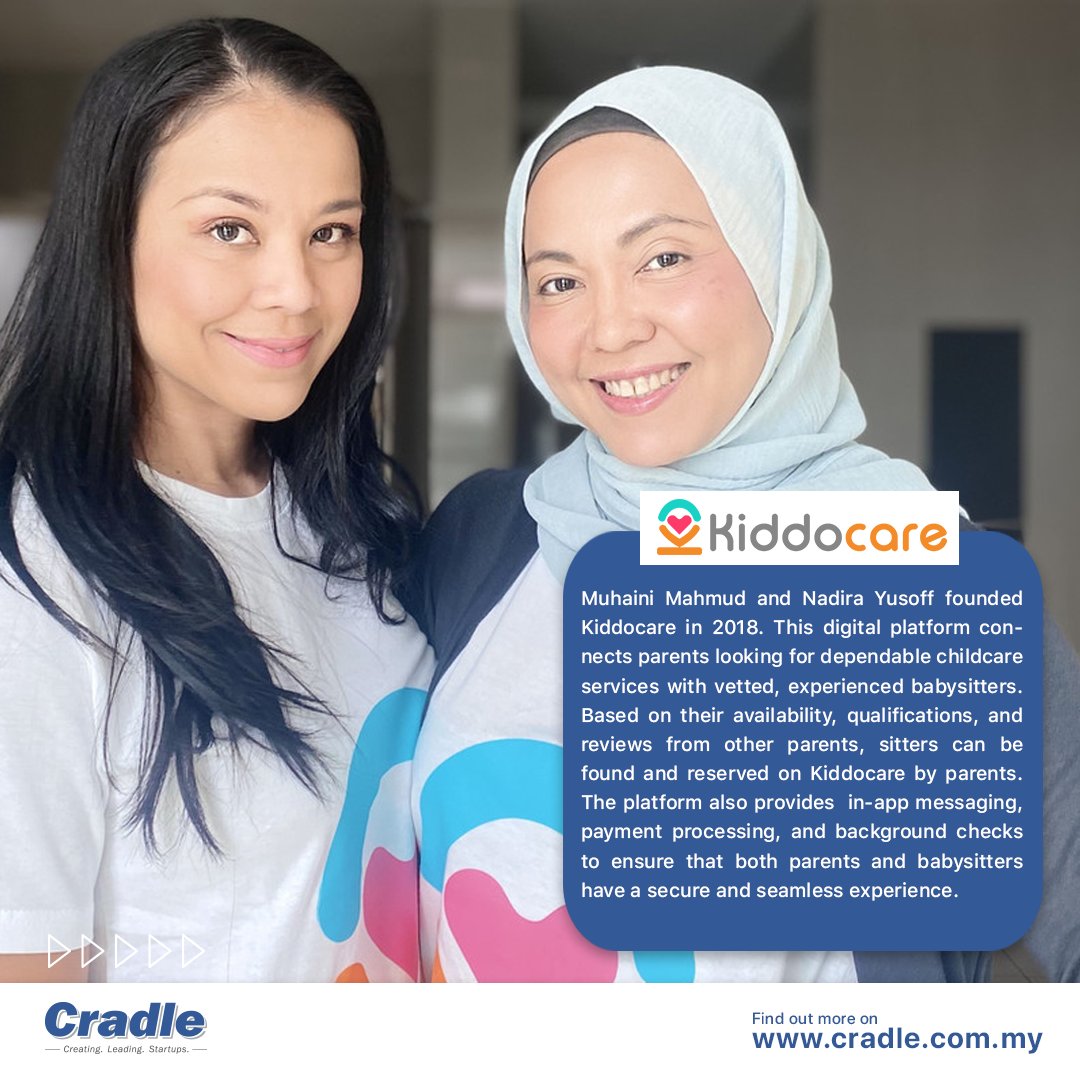 cradlefund's tweet photo. Kiddocare gave parents the gift of time and freedom! With a strive towards women empowerment, they gave them a platform to pursue childcare as a career! Truly inspiring from Kiddocare, which deserves a salute!
#CradleCircle
#CradleTurns20
#CradleFund
#CreatingLeadingStartups https://t.co/PVqdbg3NC3