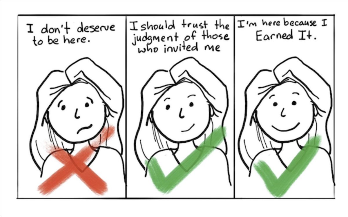 GAOTG03's tweet photo. When you arrive at college as a freshman student-athlete, you will be surrounded by smart classmates and athletes who are stronger, more athletic, and more experienced. In this environment, it is easy to let "Imposter Syndrome" creep in. Remember, you belong!

#impostersyndrome https://t.co/AMZzz3oMXB