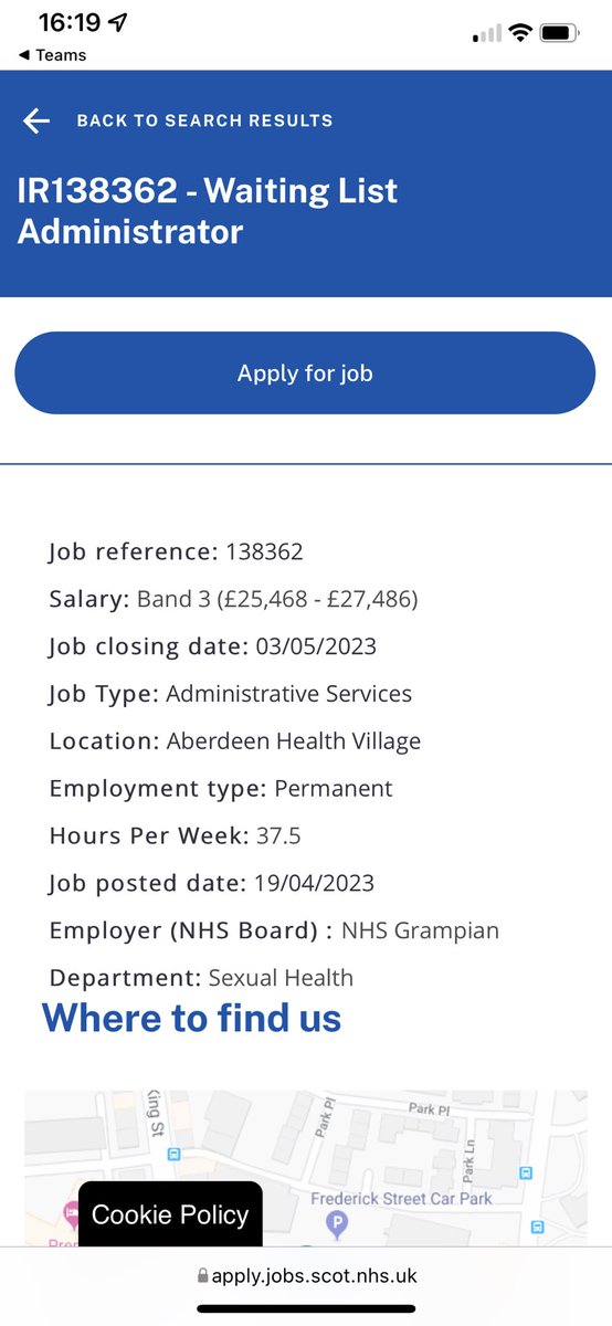 🚨Amazing career opportunity to join brilliant Team <a href="/NHSGrampian/">NHS Grampian</a> <a href="/HSCAberdeen/">Aberdeen City HSCP</a> <a href="/RachelX64/">Rachel Donald</a> @BrawleyDaniela <a href="/stevebaguley/">Steve Baguley</a> <a href="/AbzWorks/">ABZWorks</a> <a href="/OldTorry/">Old Torry Community Centre Association SCIO</a> <a href="/inchgarthcc/">Inchgarth CC</a> @SuzBChristie