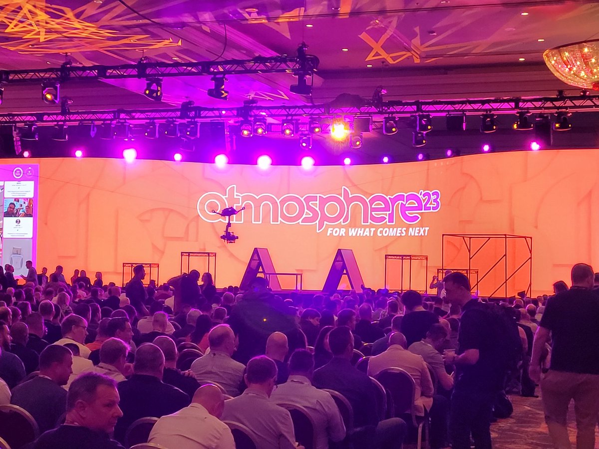 tech_hansen's tweet image. First time to #ArubaAtmosphere&apos;23 . So far ... impressive!