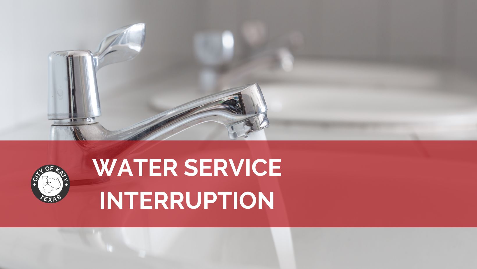 City of Katy on Twitter "🚱⚠ Emergency water service interruption for residents and businesses