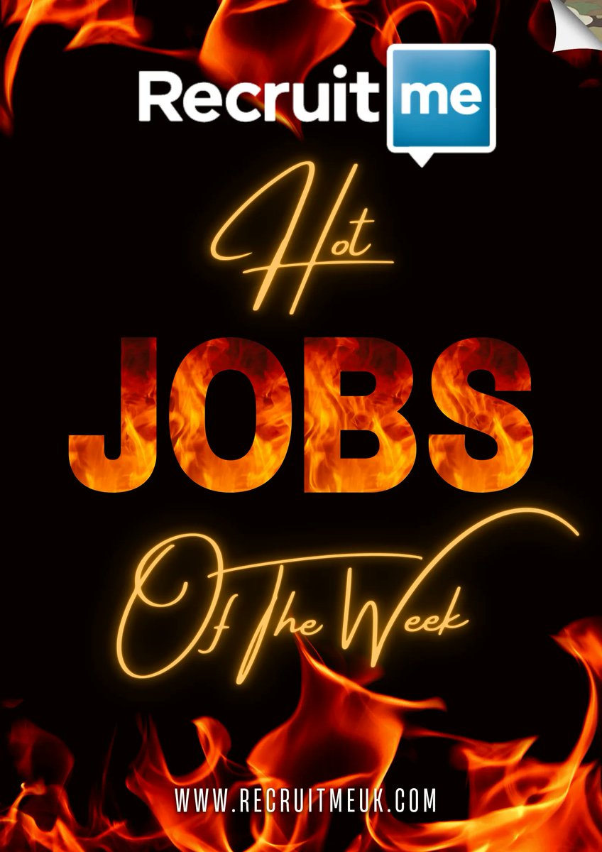 Missed out Hot Jobs Of The Week🔥 yesterday?
Here it is again👀

🔥 buff.ly/3L3Wn8J 

*Hot Jobs applies to the right to work in the UK residents only*

#HotJobsOfTheWeek #JobsOfTheWeek #RecruitMEJobPost #JobAlerts #RecruitME #RME #RecruitMEUK