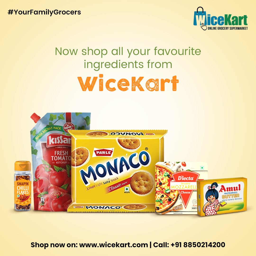 WiceKart's tweet photo. Whip up these scrumptious Cheese Biscuit Bites in no time! Perfect for a quick snack or party appetizer. 🧀 Stock up your ingredients with WiceKart today! Happy munching :)

#wicekart #quickrecipes #stockup #groceries #orderonline #cheesebiscuits #ingredientes #rawmaterials https://t.co/h02y4xPl0n