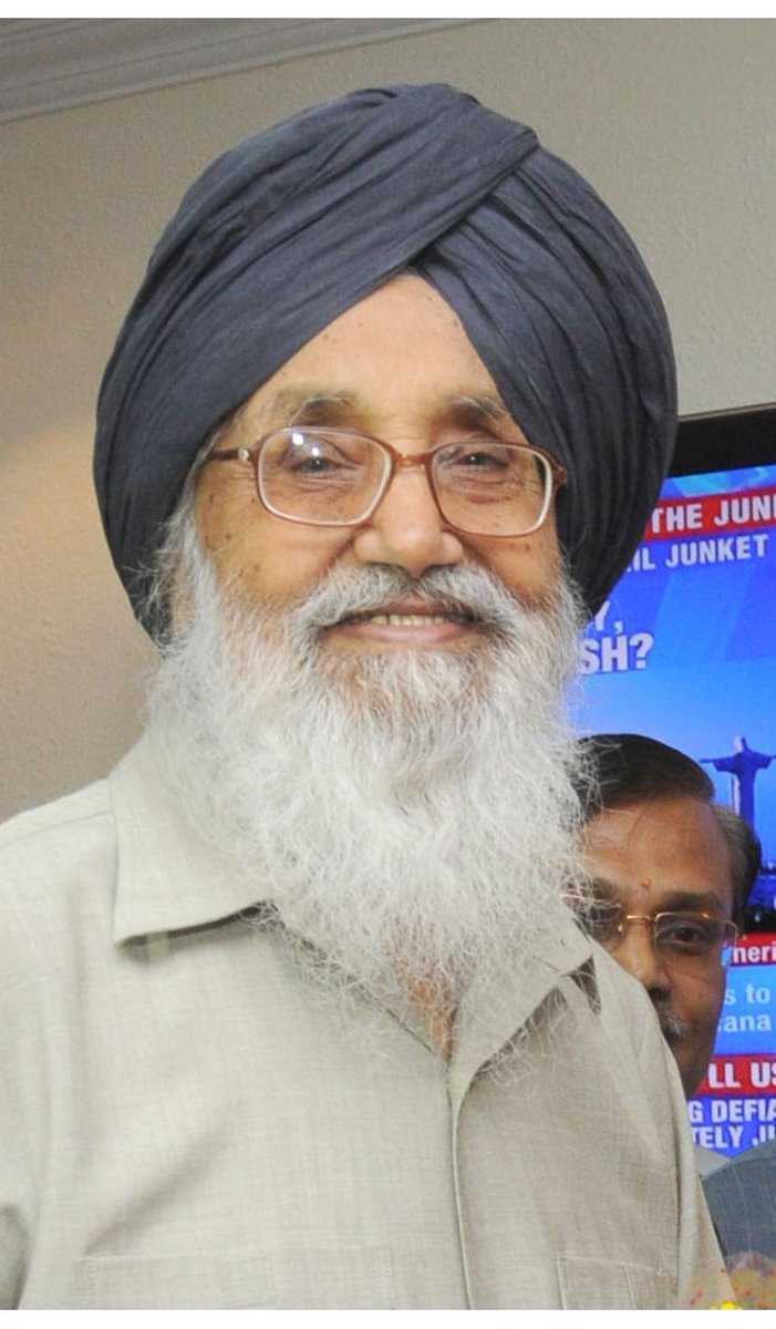 saurabh108intl's tweet image. Prakash Singh Badal is no more.
Om Shanti