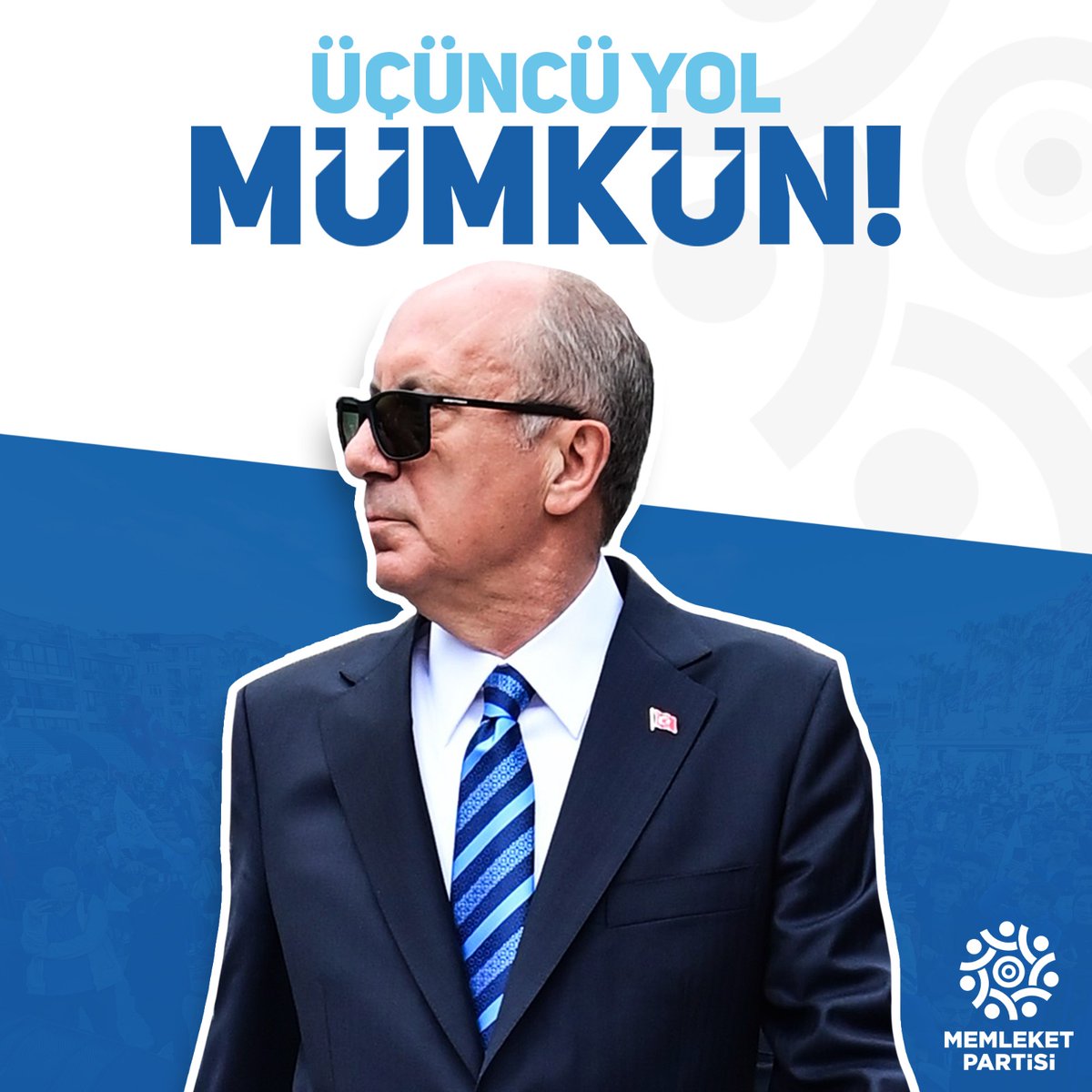 Artık seçenek var, üçüncü bir yol var, sen varsın, biz varız, Memleket Partisi var 💙