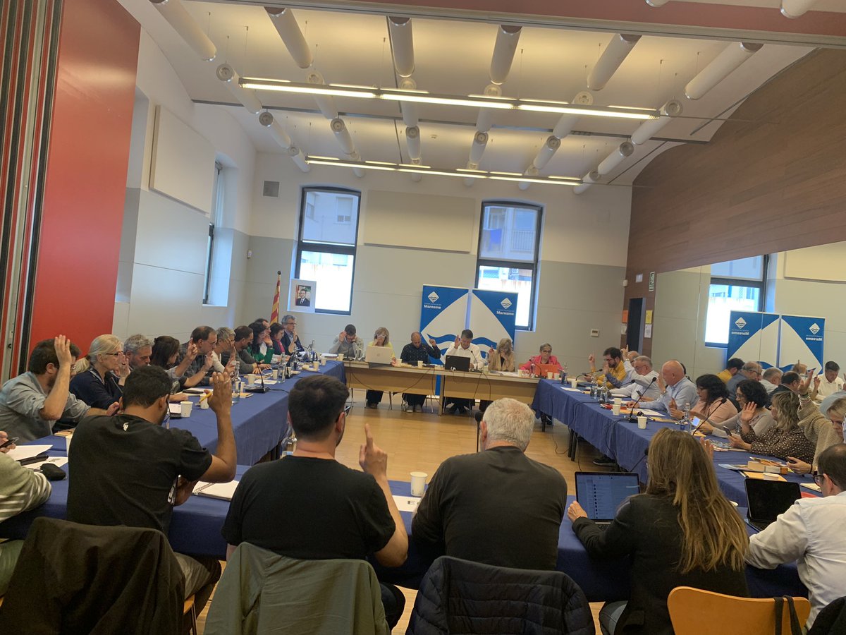 ccmaresme's tweet photo. S'aprova el conveni de col.laboració amb els ajuntaments @calellaesmes, @Montgat i @Aj_Tiana per facilitar la participació d'aquests municipis en el programa #TempsXCures que ofereix el #ccmaresme https://t.co/9avli8iVb8