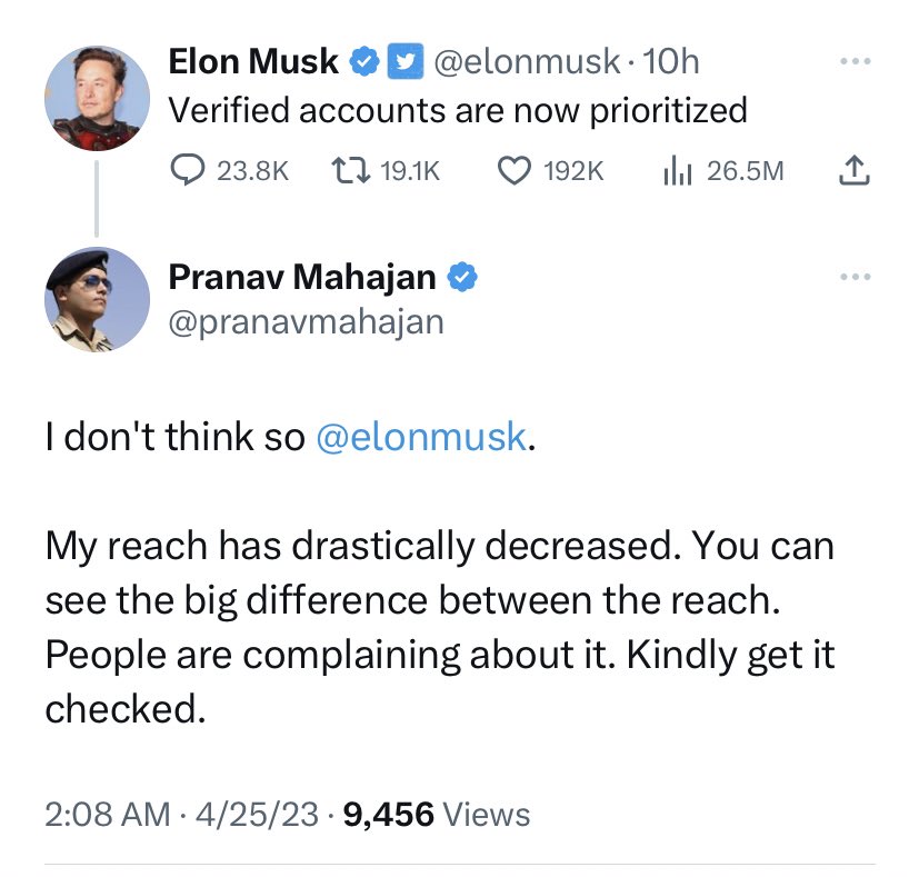 in an ironic turn of events, Twitter Blue subscribers have suddenly discovered how to create incredibly good content: