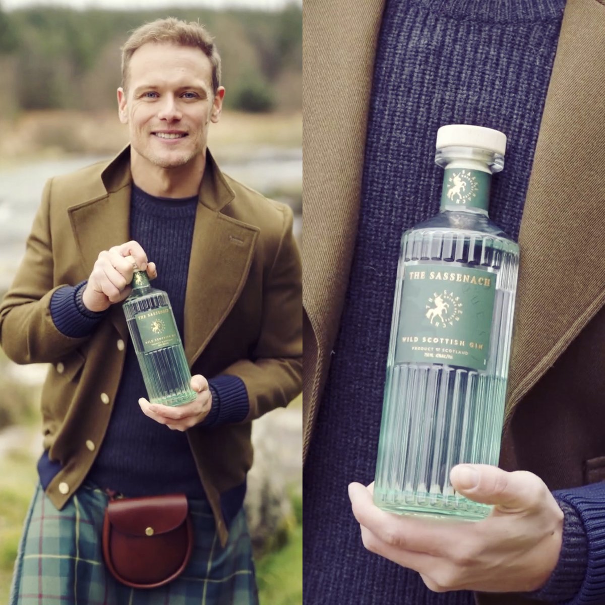 Gin_Cooperative's tweet image. Sneak peek of the new #SassenachWildScottishGin from @samheughan and @SassenachSpirit distilled using various locally foraged botanicals from the Dumfries and Galloway region of Scotland, Sam&apos;s home area, Wild Scottish Gin captures the local wild larder.
