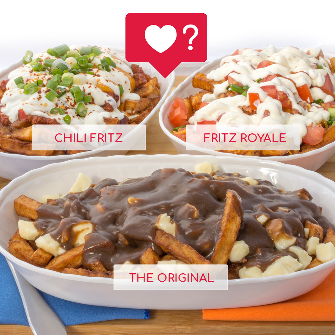 🍟🧀 Calling all fries lovers! We want to know which Fritzies fry steals your heart 💝 Is it the classic Original, the bold Chili Fritz or the decadent Fritz Royale? Vote now and let us know!