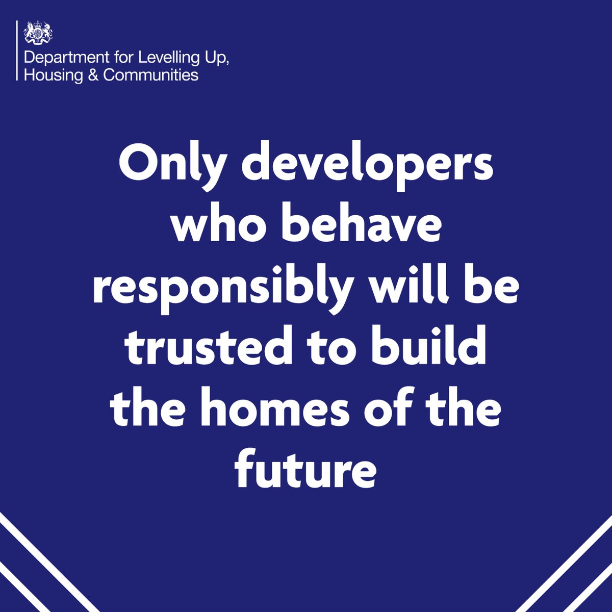 Ministry of Housing, Communities & Local Gov tweet media