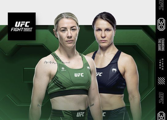 A flyweight fight between Molly McCann & Julija Stoliarenko has been made official for the UFC Fight Night event in London on July 22. #UFC #MMA