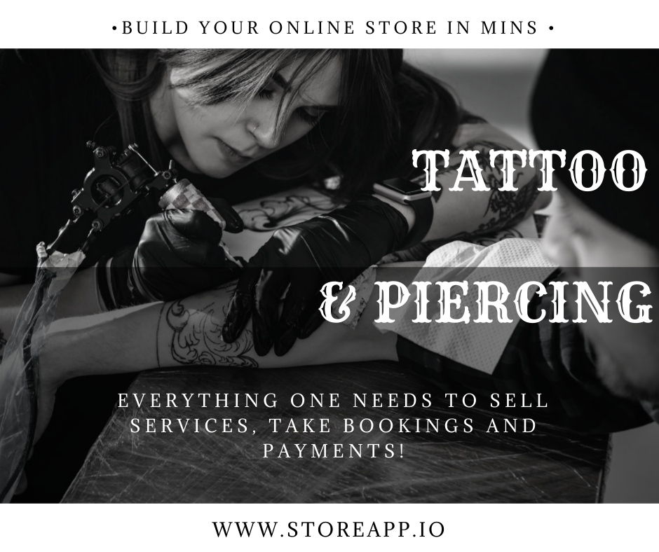 StoreAppLTD's tweet photo. Explore the exciting world of tattoo and piercing businesses - get started today and build up your business in minutes! #buildingbusiness #tattoostudio #piercingstudio #startup #retail #tattoo #Piercing

https://t.co/6sihJvlHw6 https://t.co/LeLnPf2Wmm