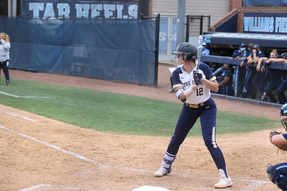 NDsoftball's tweet photo. Friday night at 6 p.m. starts our Senior Weekend! 

Join us as we recognize Macie Eck and the rest of the senior class as we host Florida State. 

#GoIrish☘️ https://t.co/37tYlWuBh4