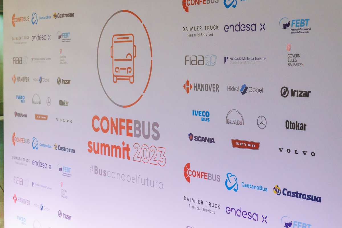 ConfebusSocial's tweet photo. #ConfebusSummit2023 #BUScandoelFuturo: La movilidad sostenible del #futuro necesita del #autobús
➡️El mayor foro profesional del sector del🚌en España, en el que se han abordado los principales retos: #Turismo #Sostenibilidad #ColaboraciónPúblicoPrivada
👉https://t.co/xMWoBQB48R https://t.co/QJmkg0atpZ