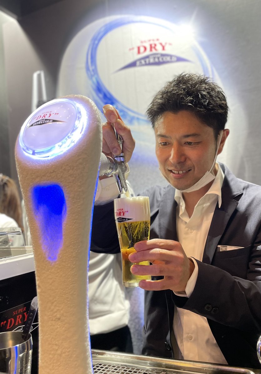 3110mo's tweet photo. 『“TAP ELITEが注ぐ”氷点下のスーパードライ!エクストラコールドBAR』
東京ミッドタウン(六本木)で4月25日から30日までオープン
https://t.co/gDh9tWm2s4
#エクストラコールド
#タップエリート
#潤一郎は元気です https://t.co/c1hgudZhQq