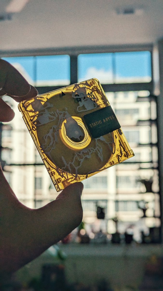 hinokodo's tweet photo. People of Twitter. I present to you, a relic from a future past. The Static Abyss has arrived! https://t.co/OqY4YznfTu