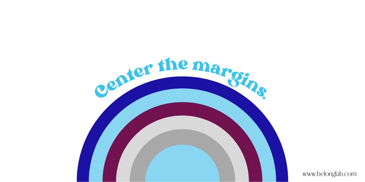 Center the margins. Those lonely only voices are the ones that most need to be heard when it comes to creating cultures of belonging. Don’t let them be drowned out by the masses.