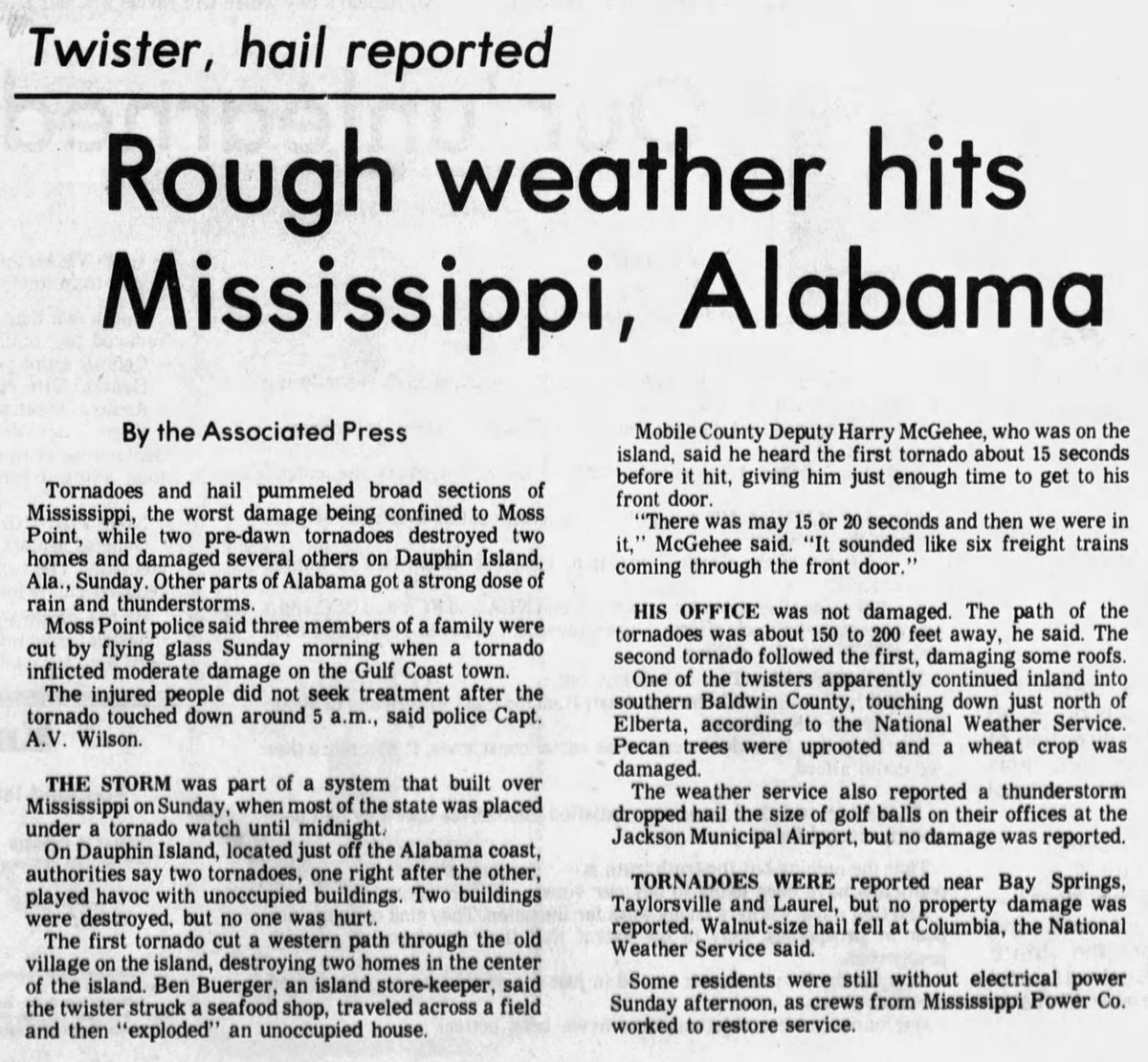 WX History on Twitter "April 25, 1982 An outbreak of 23 tornadoes