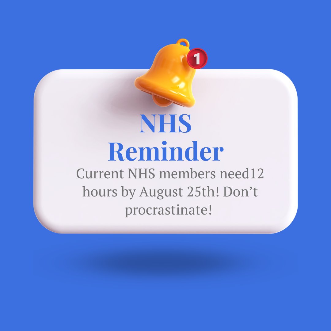 OBHSnhs's tweet photo. Reminder that all current NHS members need their required 12 hours by August 25th. See Schoology for service opportunities. https://t.co/snbtmma1eD