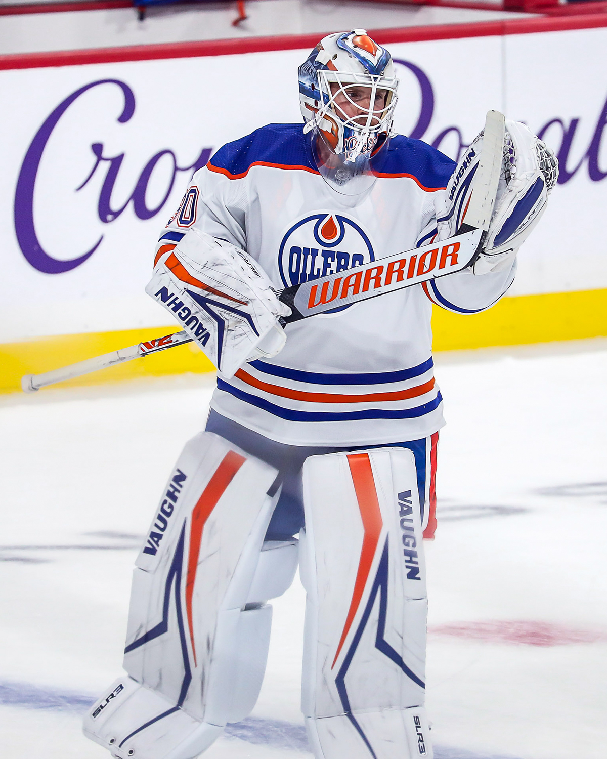 Edmonton Oilers on X: Did a little goalie switcharoo & it's Calvin  Pickard's net now. Snaps for Stu stopping all 19 shots he faced. 🫰🙂   / X