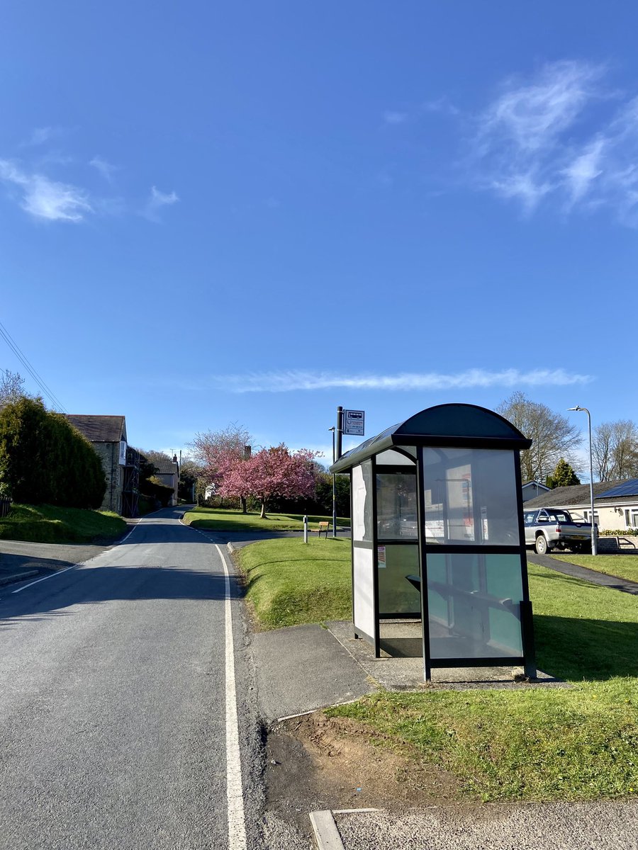 olbil's tweet image. Inspired by @bowerbirdgirl , my local bus stop, problem is we have so few buses #busstops #streetfurniture