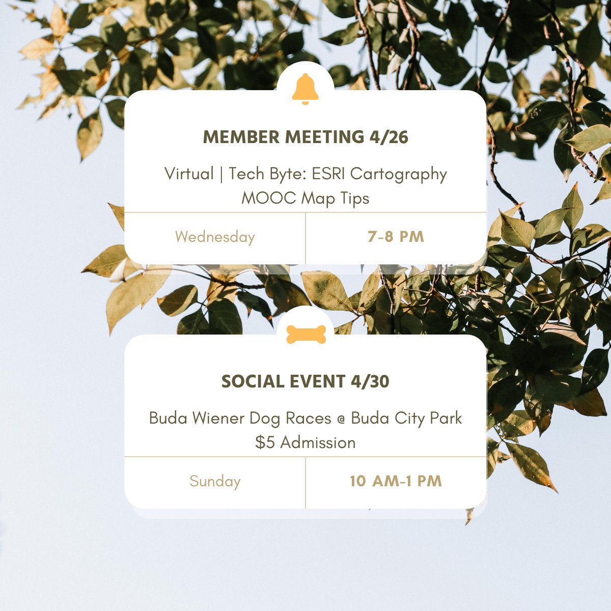 Join us tomorrow night  for our monthly member meeting! We are now hosting our regular member  meetings on the fourth Wednesday each month. We hope to see you there!
Meeting: meetup.com/swiggisaustin/…
Social event: meetup.com/swiggisaustin/…
#cartography #gis #gischat #swiggis