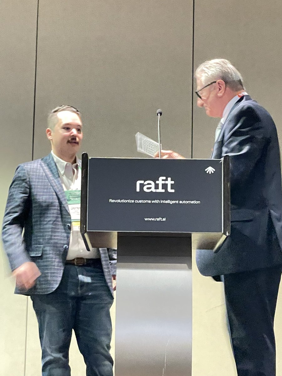 NCBFAA's tweet photo. This year we are so proud of the CCS Award recipient Jeremy Harn, who scored 100% on his CCS Exam. Congratulations Jeremy! Thanks to our sponsors at CargoWise, we are able to recognize and support the next generation. #ncbfaa #customsbroker #frieght #ncbfaaconf23 #scholarship https://t.co/6itMdQxVLb